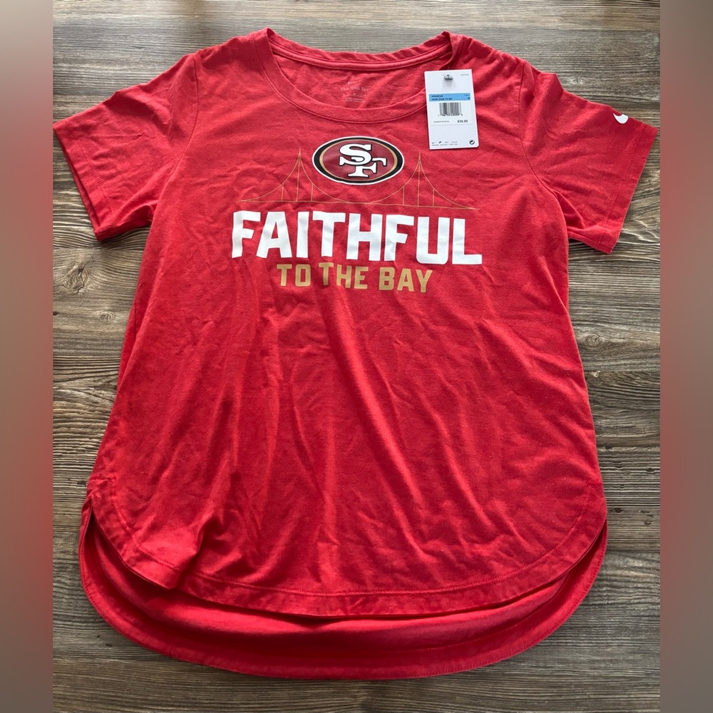 Nike Red Short Sleeve Tee
